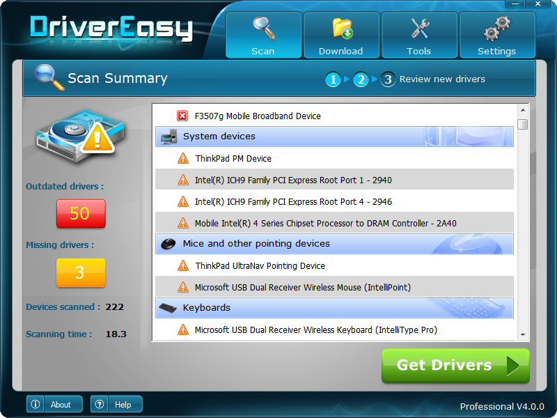   DriverEasy Professional 4.7.8.14308 Result.png