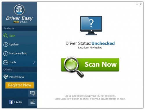 Driver-Easy-Main-Screen