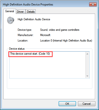 realtek high definition audio driver has a problem realtek high definition audio driver has a problem