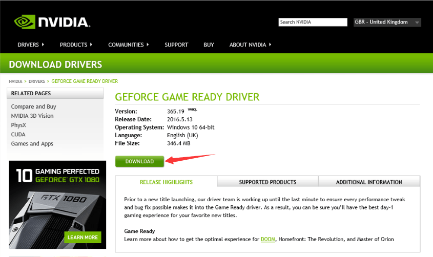 nvidia high definition audio driver download