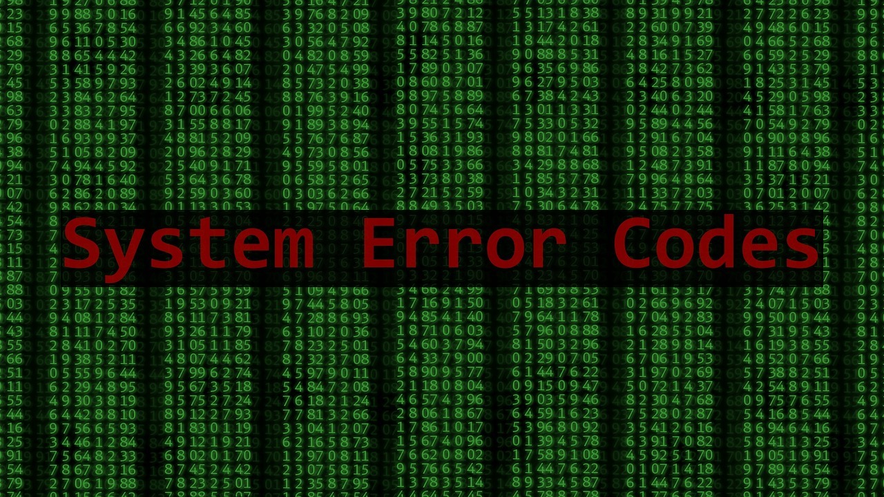 system error code 0x80070057
