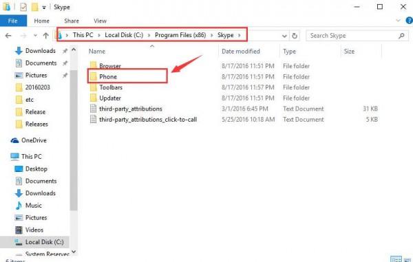 c windows program file x86 skype phone Tech Tip :How To Fix 100% Disk Usage on Windows