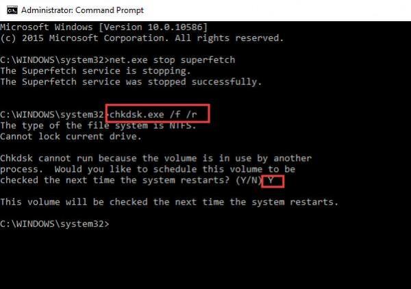 disk check in command prompt Tech Tip :How To Fix 100% Disk Usage on Windows