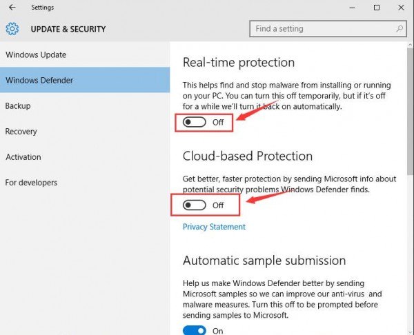 windows defender real time protection and cloud based protection Tech Tip :How To Fix 100% Disk Usage on Windows