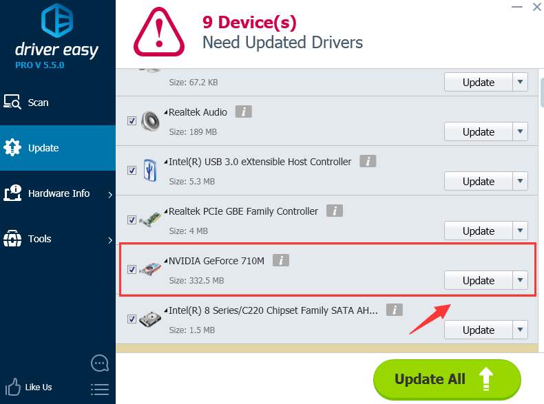 geforce gt 710 driver windows 7