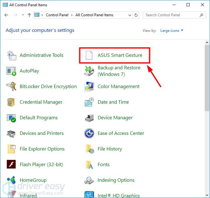 ASUS Smart Gesture Not Working [SOLVED] Driver Easy