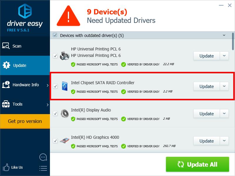 Reset to device, \Device\RaidPort0 was issued [FIXED] - Driver Easy