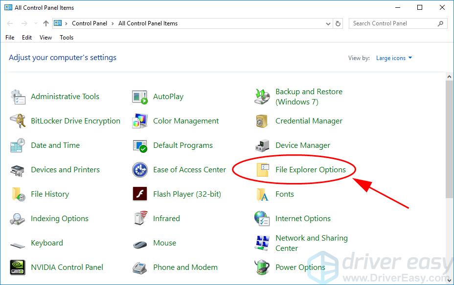 [Fixed] Windows host process (Rundll32) has stopped working Driver Easy