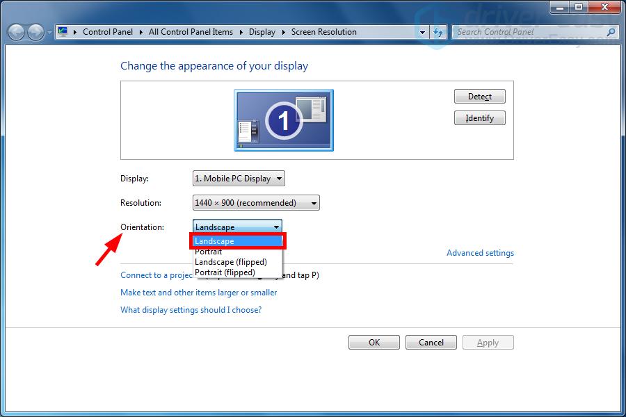 Screen Upside Down on Windows 7 [FIXED] Driver Easy