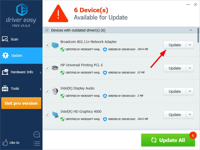 hp wifi driver windows 10 download