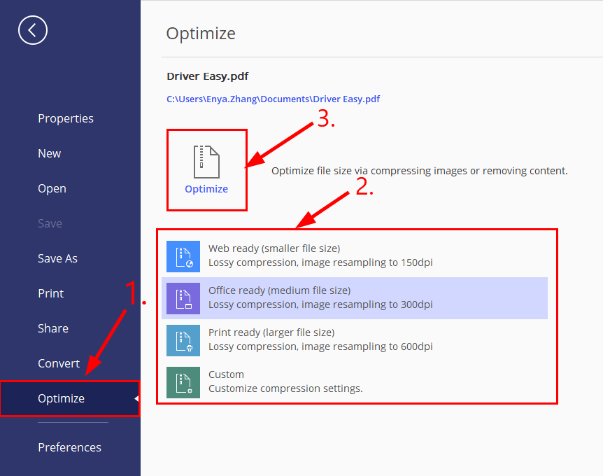 Compressing PDFs - 3 Quick & Easy Ways - Driver Easy
