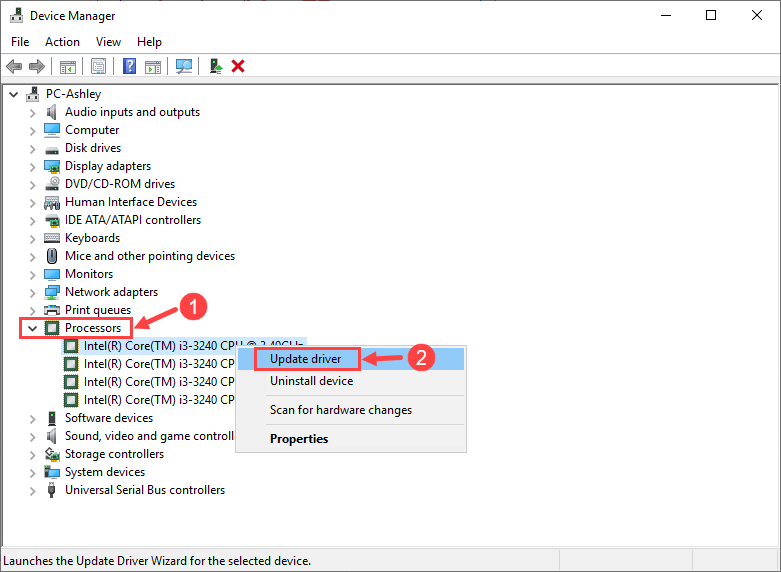  download intel cpu drivers quickly easily driver easy
