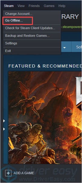 How To Play Steam Games Offline Driver Easy Sto 