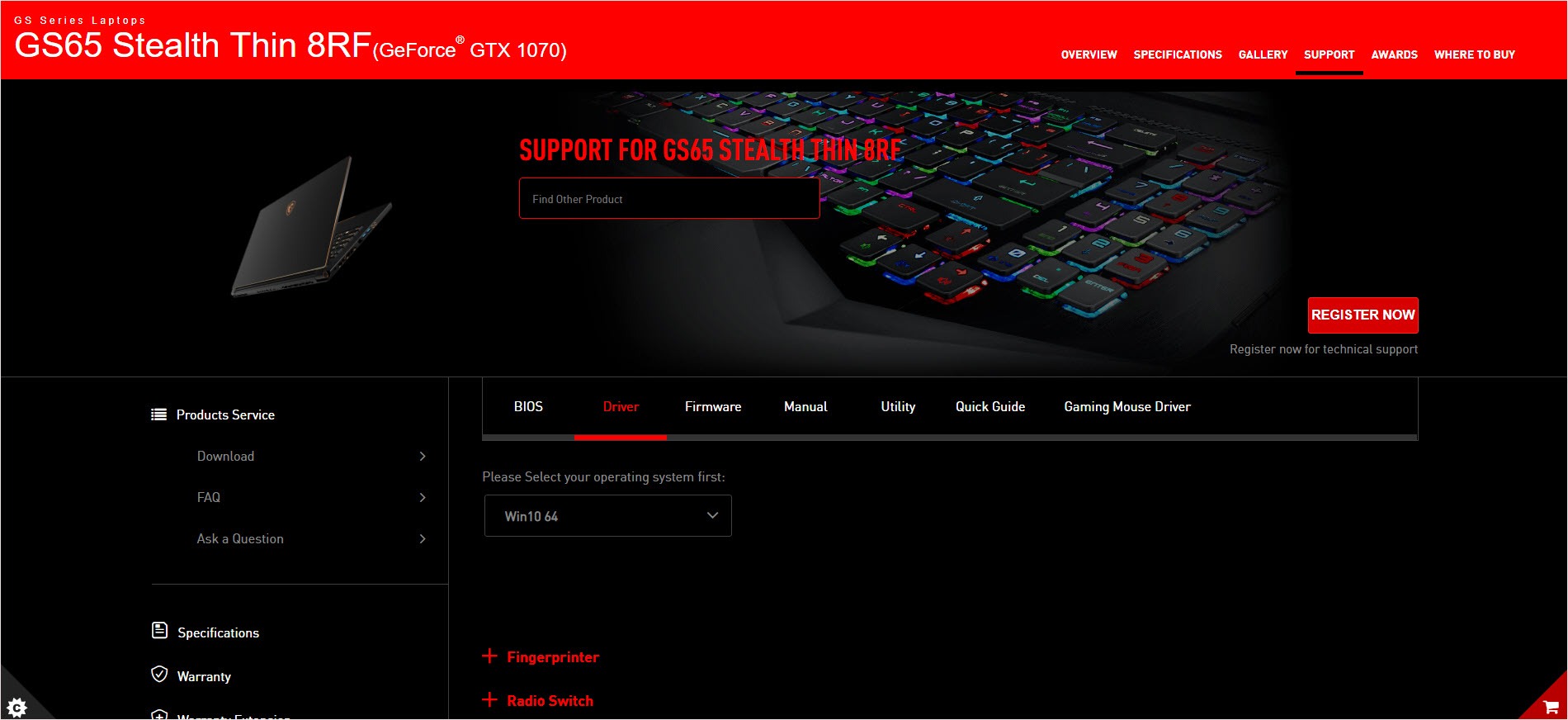 [Download] MSI GS65 Drivers for Windows - Driver Easy