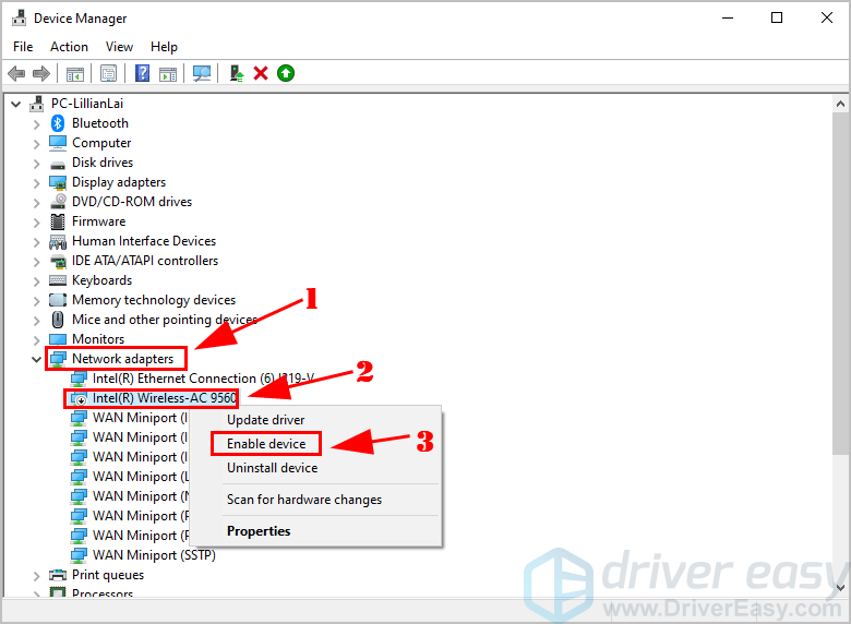[FIXED] Lenovo Laptop Not Detecting Wireless Network Driver Easy