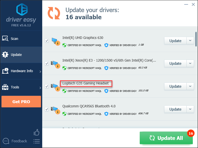 Logitech G35 Driver Download for Windows 7/8/10 - Driver Easy