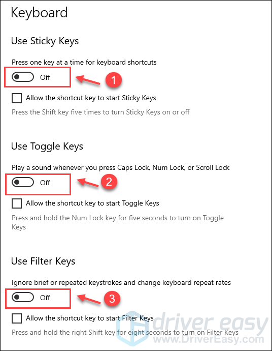 Insert Error Key How to Fix Enter Key Not Working on Windows - Driver Easy