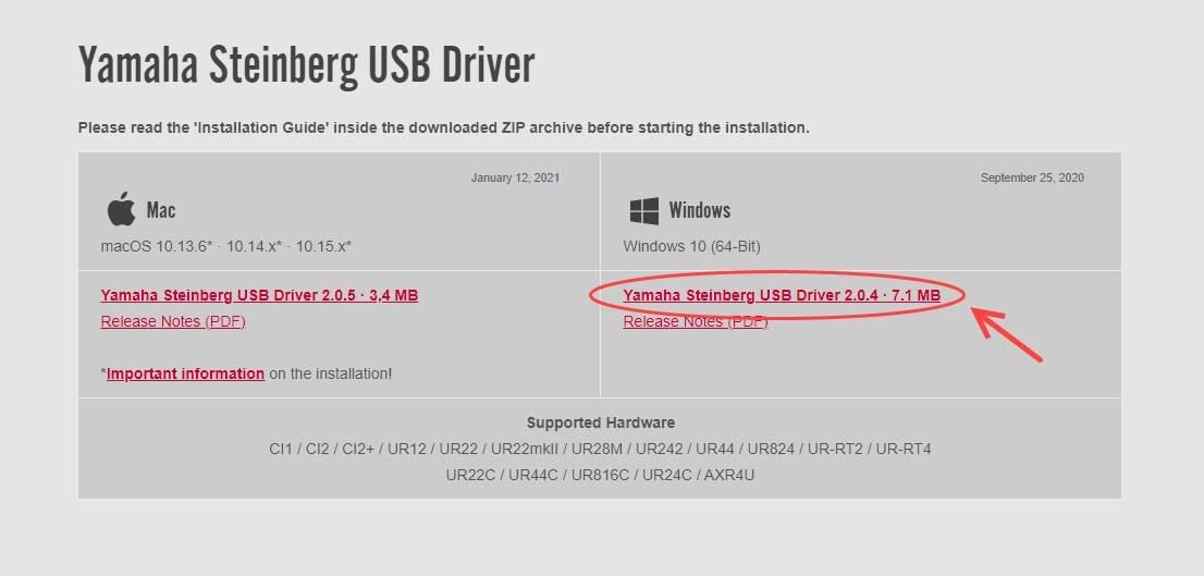 Yamaha Steinberg USB Driver Download Windows 10, 8, 7 Driver Easy