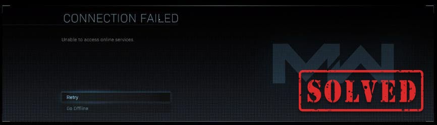 [Solved] Modern Warfare Not Connecting to Online Services - Driver Easy