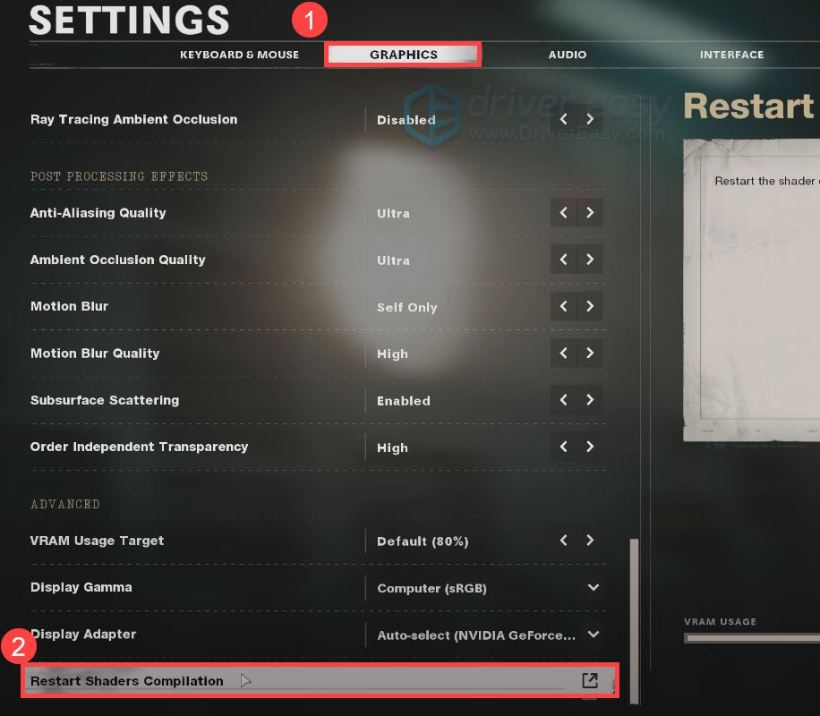 [SOLVED] Black Ops Cold War Stuck on Compiling Shaders Driver Easy