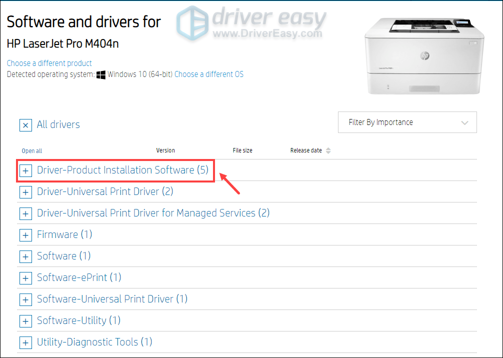 HP LaserJet Pro M404n Driver Download & Update Driver Easy