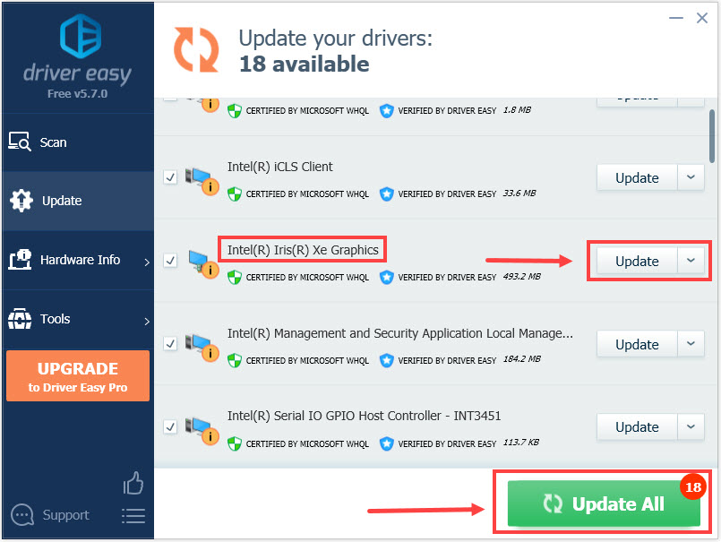 [Download] Intel Iris Xe Graphics Driver for Windows 10, 11 - Driver Easy