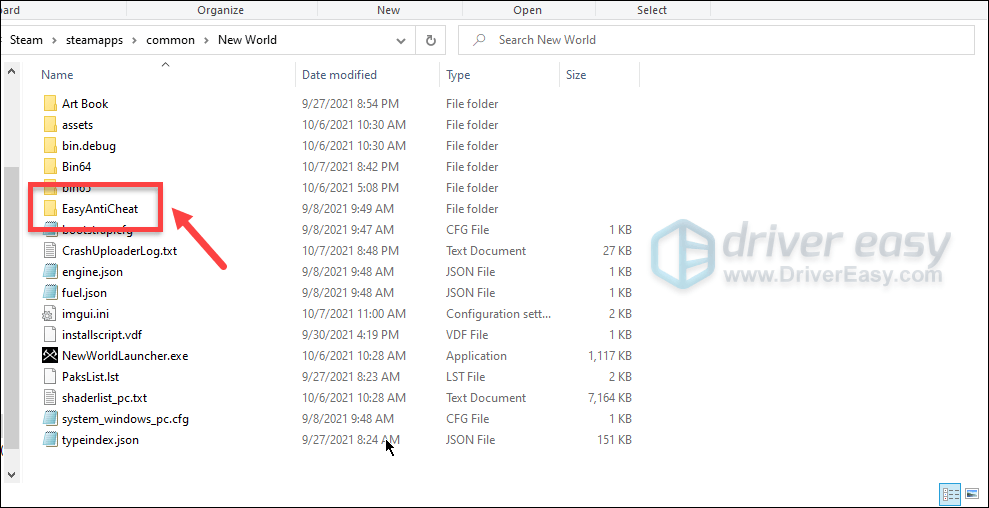 [SOLVED] New World Won't Launch Easy Anti-Cheat Error - Driver Easy
