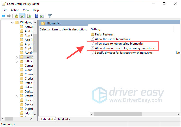 [SOLVED] Windows Fingerprint Reader Not Working Driver Easy