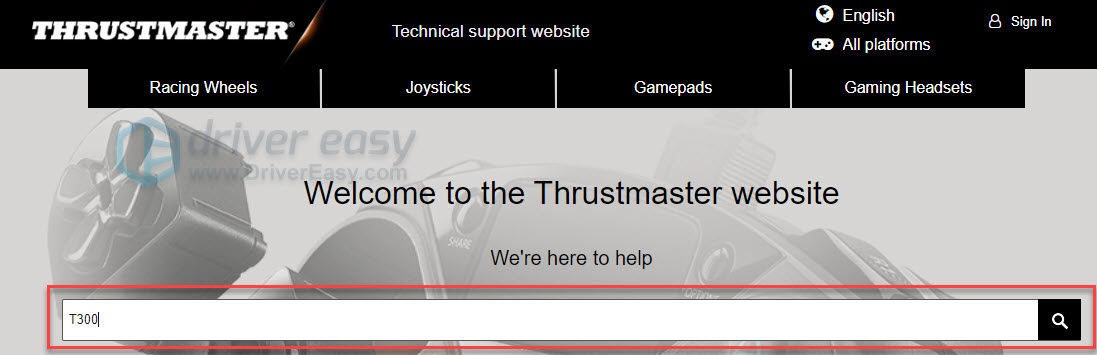 Thrustmaster T300 Drivers Download on Windows 11/10 - Driver Easy